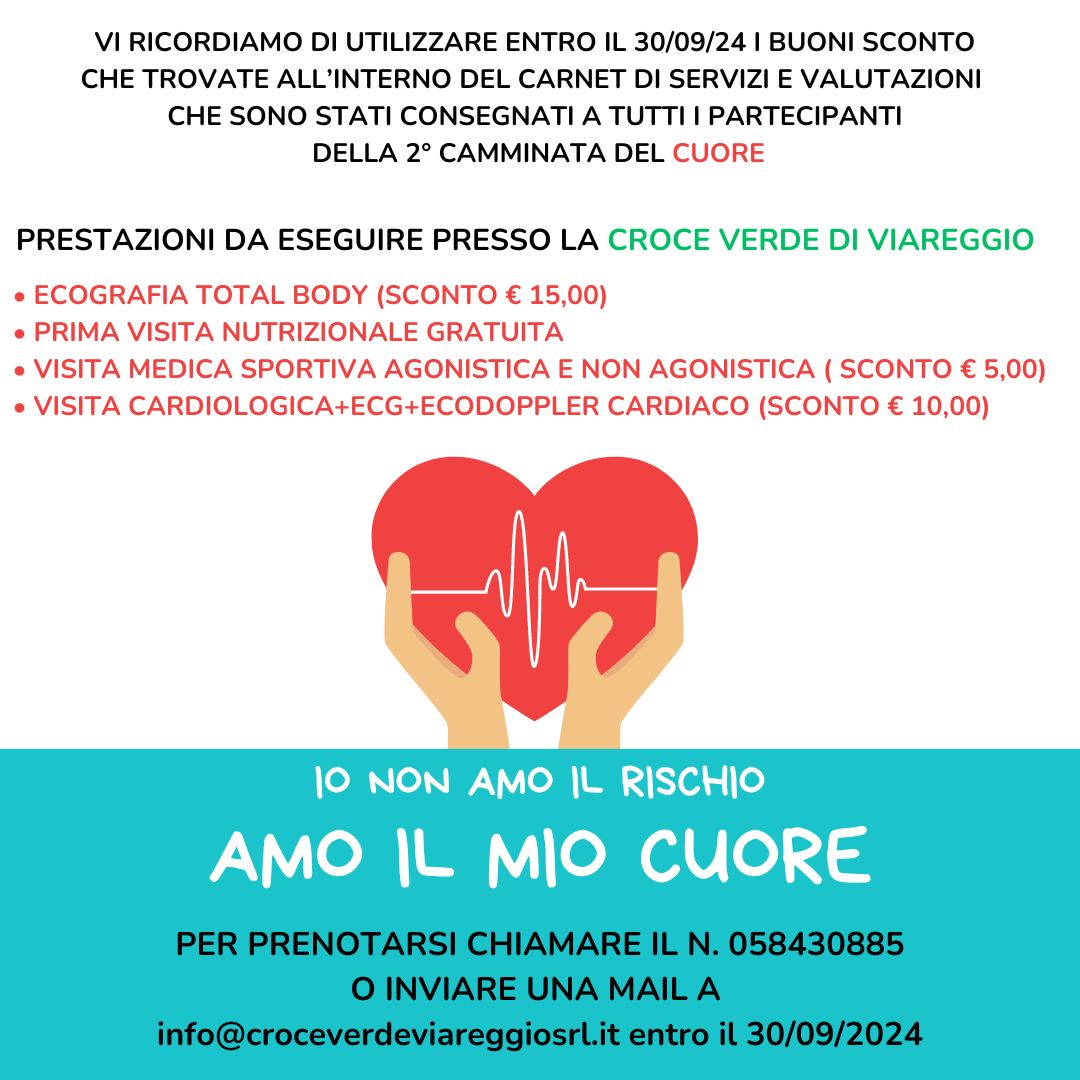 Sconti camminata del cuore